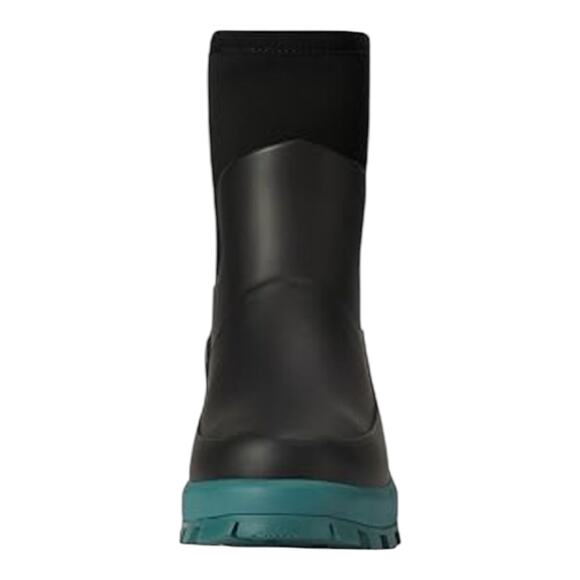 Hunter Women's City Explorer Short Rain Snow Boots Welllies US 9 Blk/Green NEW - Picture 8 of 11